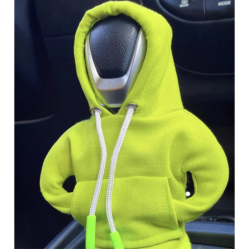 "Rev Up Your Ride with Our Trendy Universal Gear Shift Hoodie Cover! 🚗✨ Perfect for Manual & Automatic Cars!"