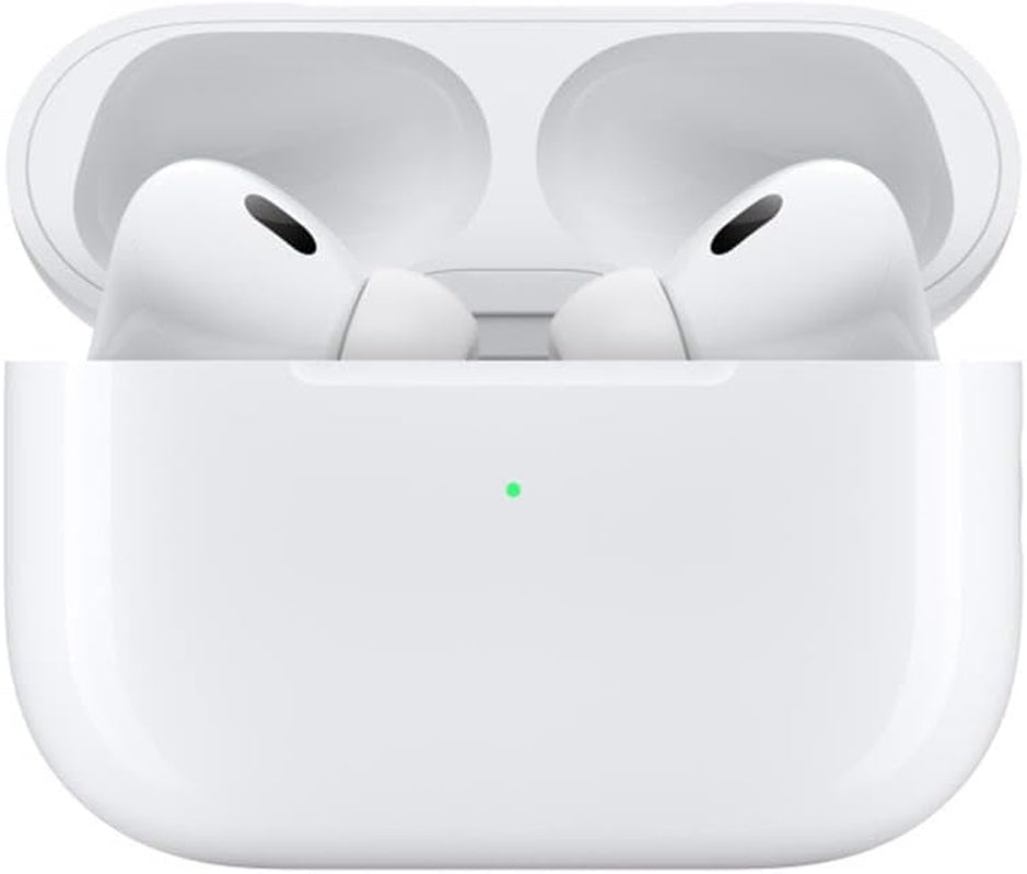 Apple AirPods Pro (2nd Generation) with Wireless MagSafe Charging Case (USB-C) - 1 Year Limited Warranty