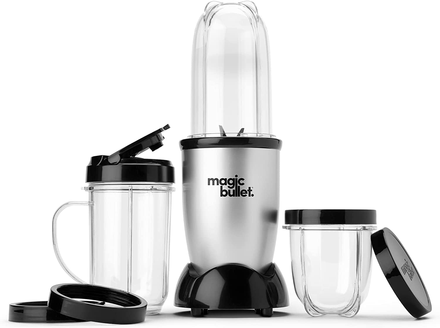 Blender, Small, Silver, 11 Piece Set