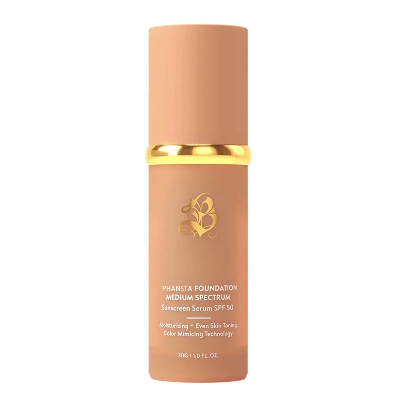 "Biomimic 4-in-1 Foundation with SPF 50+ - Longwearing Light Spectrum Formula"