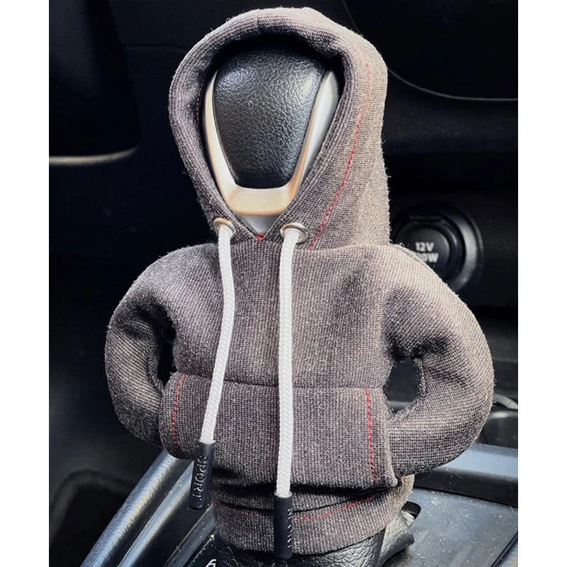 "Rev Up Your Ride with Our Trendy Universal Gear Shift Hoodie Cover! 🚗✨ Perfect for Manual & Automatic Cars!"