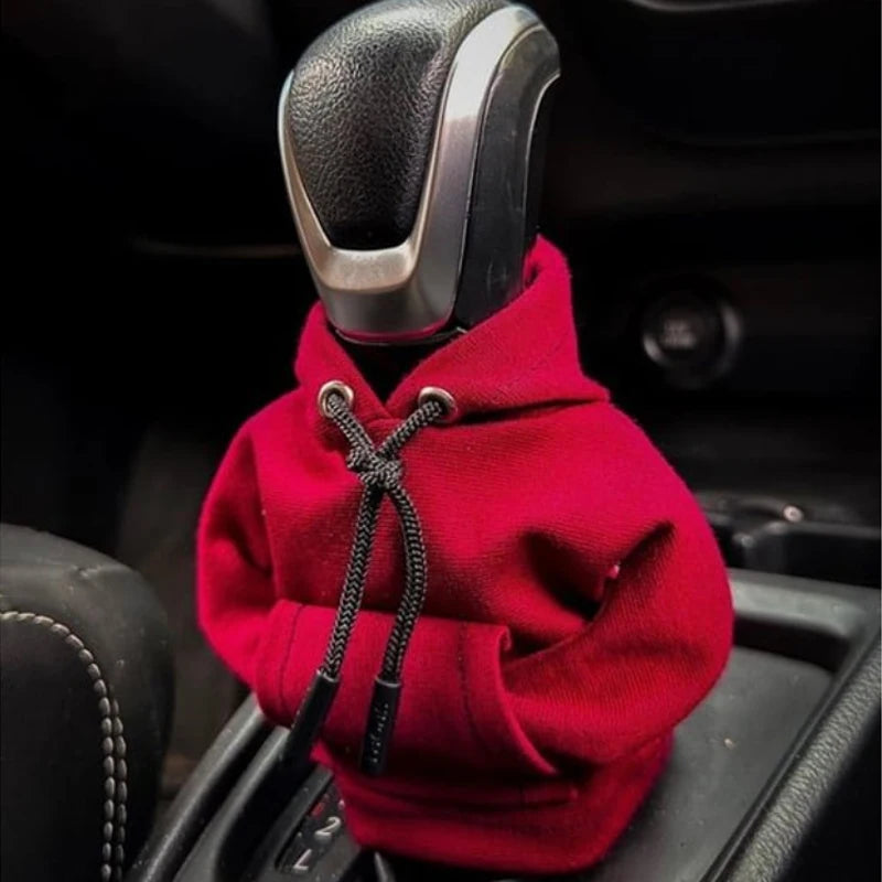 "Rev Up Your Ride with Our Trendy Universal Gear Shift Hoodie Cover! 🚗✨ Perfect for Manual & Automatic Cars!"