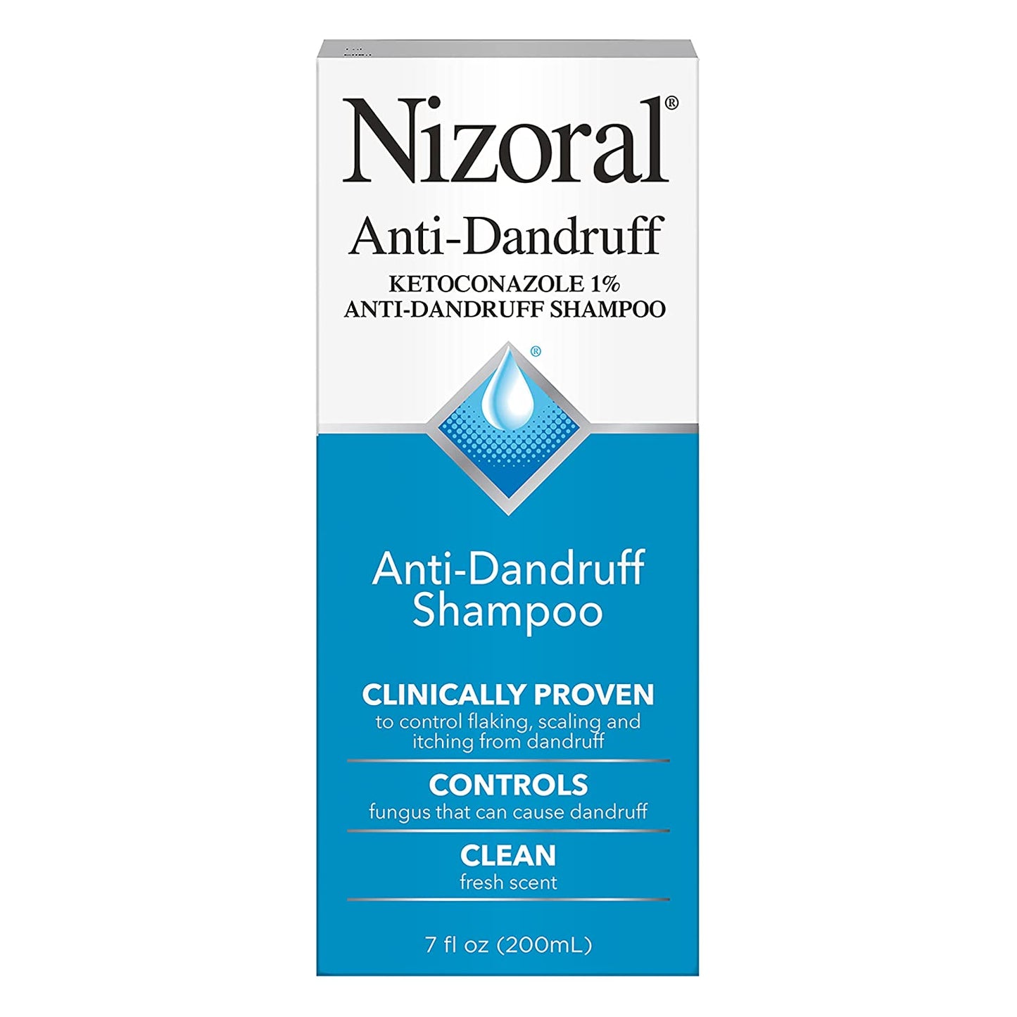 Anti-Dandruff Shampoo with 1% Ketoconazole, Fresh Scent, 7 Fl Oz