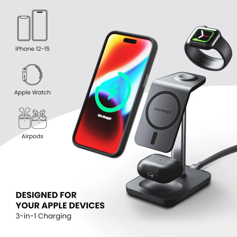 3 in 1 Wireless Charging Station