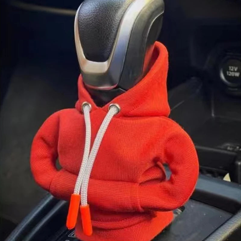 "Rev Up Your Ride with Our Trendy Universal Gear Shift Hoodie Cover! 🚗✨ Perfect for Manual & Automatic Cars!"