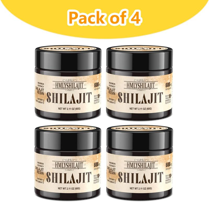 Shilajit Himalayan Organic Shilajit Resin Pure Shilajit Resin Supplement with 85+ Trace Minerals