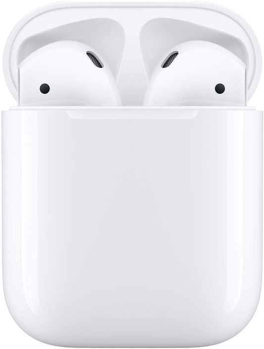 Airpods (2Nd Gen) Wireless Ear Buds + Lightning Charging Case + Lightning to USB Cable + 1 Year Limited Warranty