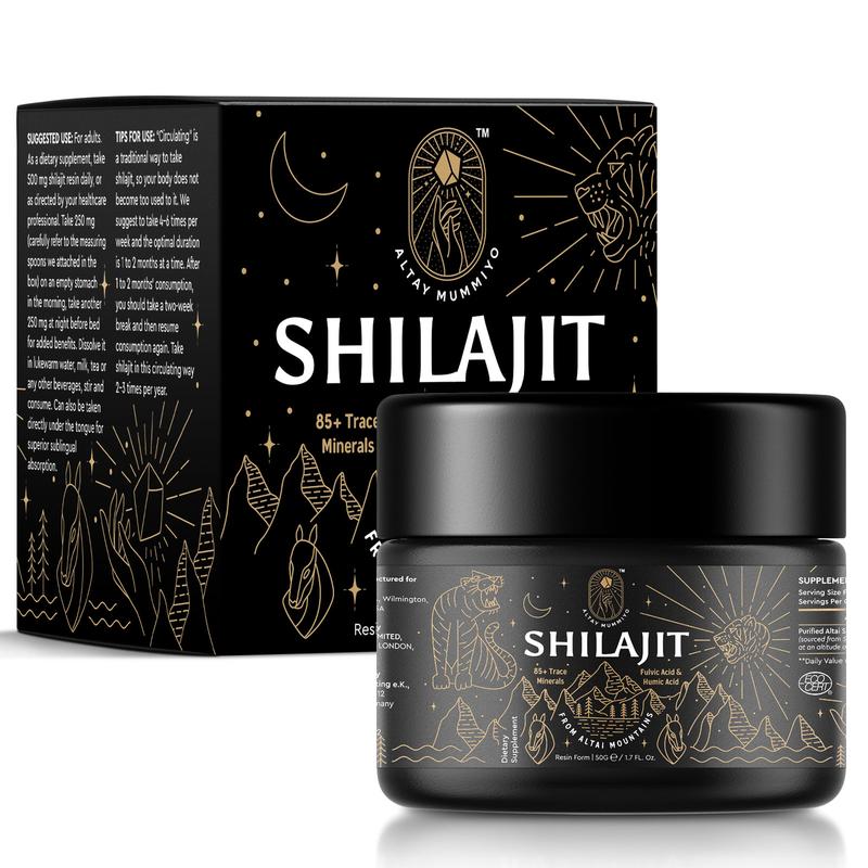 ALTAY MUMMIYO Himalayan Shilajit Resin Supplement | 85+ Trace Minerals & Fulvic Acid | 3Rd Party Lab Tested Edible Healthcare Shilajit Adaptogen Fitness Dietary