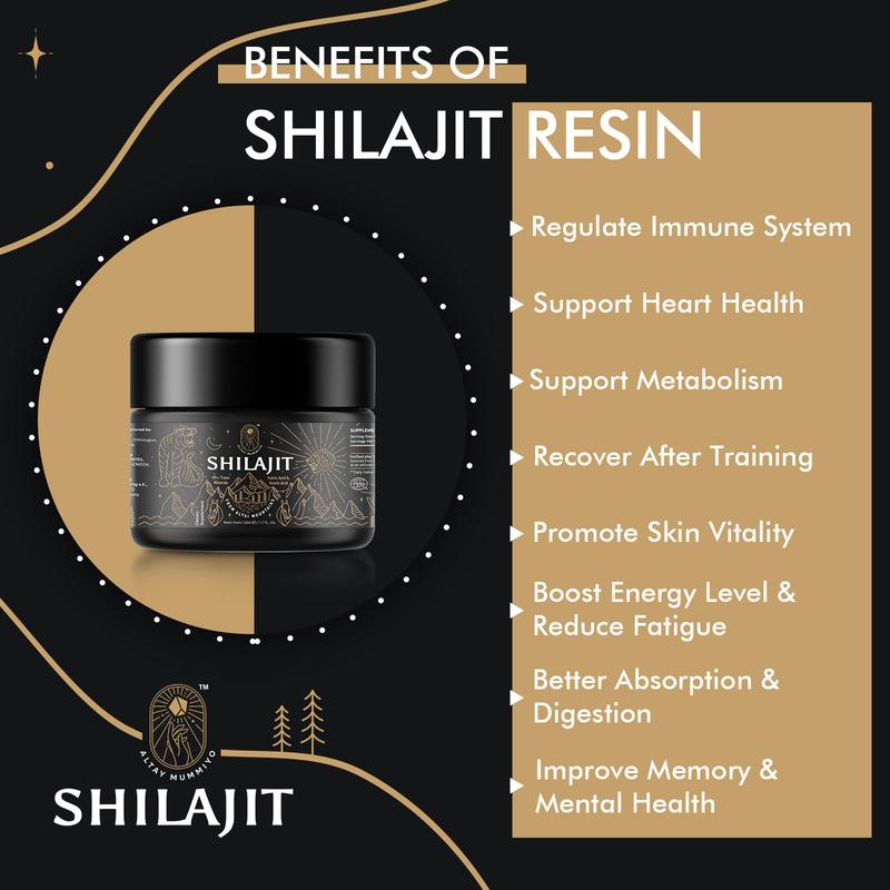 ALTAY MUMMIYO Himalayan Shilajit Resin Supplement | 85+ Trace Minerals & Fulvic Acid | 3Rd Party Lab Tested Edible Healthcare Shilajit Adaptogen Fitness Dietary