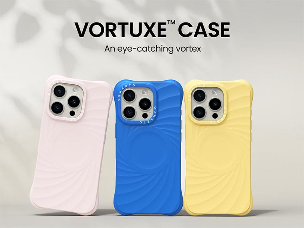 ORNARTO VORTUXE Iphone 16 Series Case [2X Military Grade Drop Tested/Vortuxe Textured/Compatible with Magsafe]