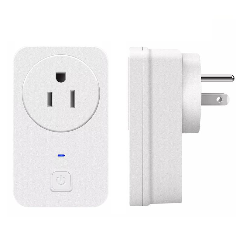 10A Smart Plug Wifi APP Remote Control Outlet Work with Alexa Echo and Google Home & IFTTT, Energy Monitoring and Timer Function, No HUB Required, Delayed Switch, 2.4G Wi-Fi Only