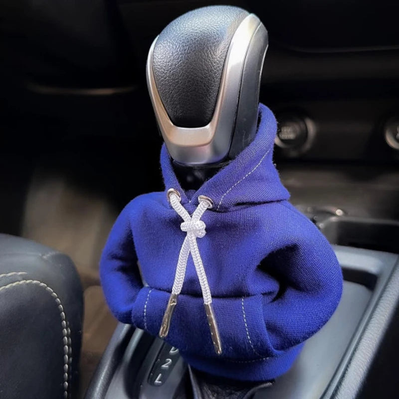 "Rev Up Your Ride with Our Trendy Universal Gear Shift Hoodie Cover! 🚗✨ Perfect for Manual & Automatic Cars!"