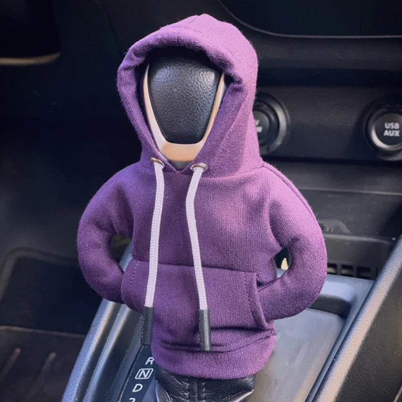 "Rev Up Your Ride with Our Trendy Universal Gear Shift Hoodie Cover! 🚗✨ Perfect for Manual & Automatic Cars!"